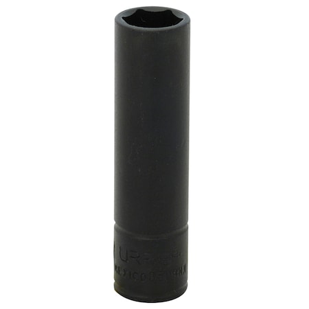 Urrea 1/4" drive 6-pt deep impact socket 9MM 6509HM